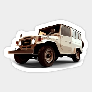 The Absolute Classic FJ 40 Sticker